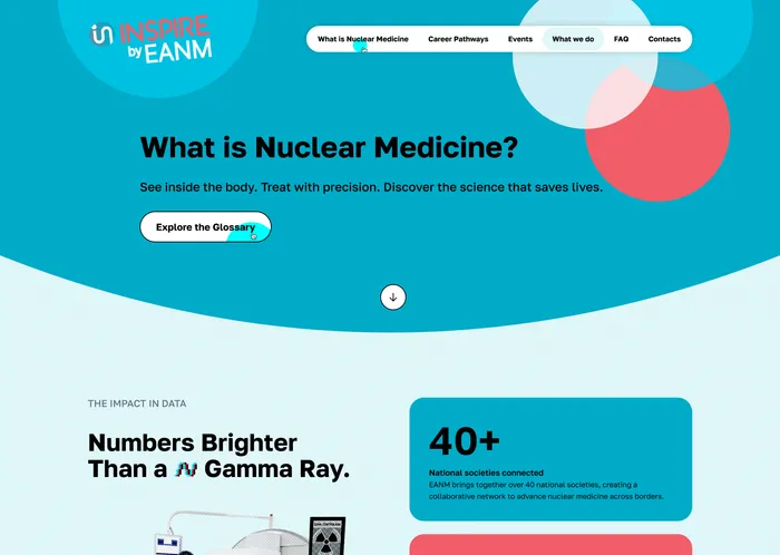 Inspire by EANM - What is Nuclear Medicine page