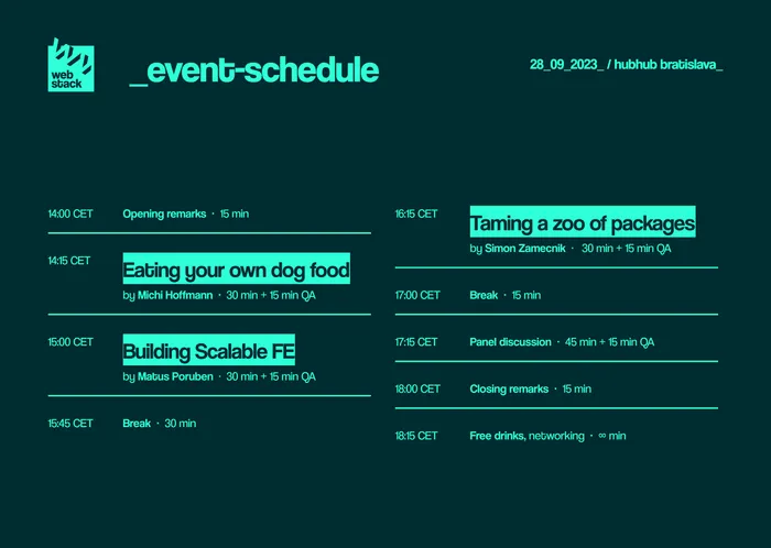 Webstack display 2