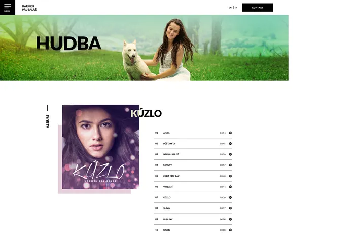 Karmen Pál-Baláž — Music page