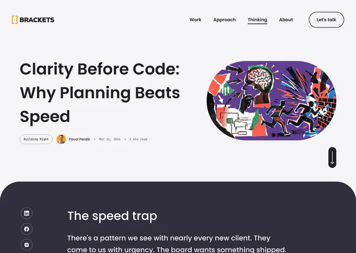 BRACKETS article page