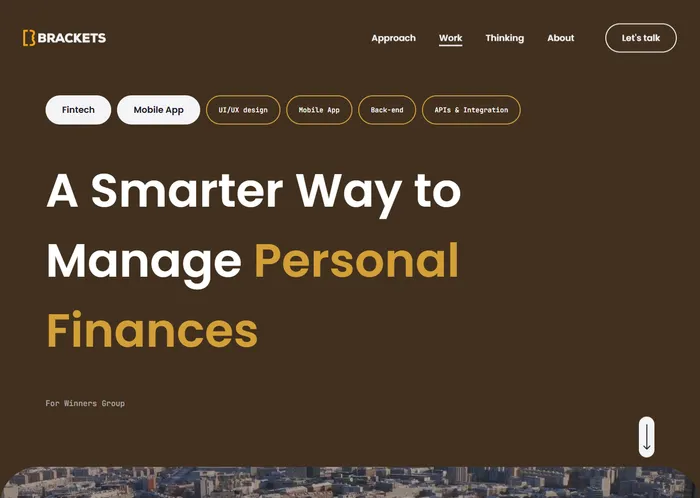 BRACKETS case study page