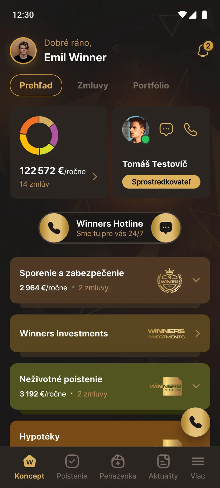 Mobilná appka iWinners pre stávkovú kanceláriu