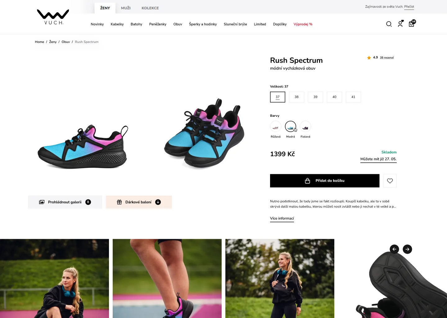 E-shop Vuch.cz – módne doplnky